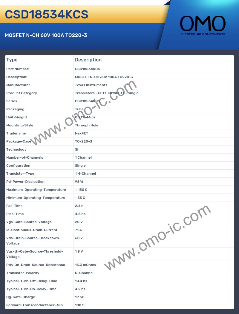 CSD18534KCS