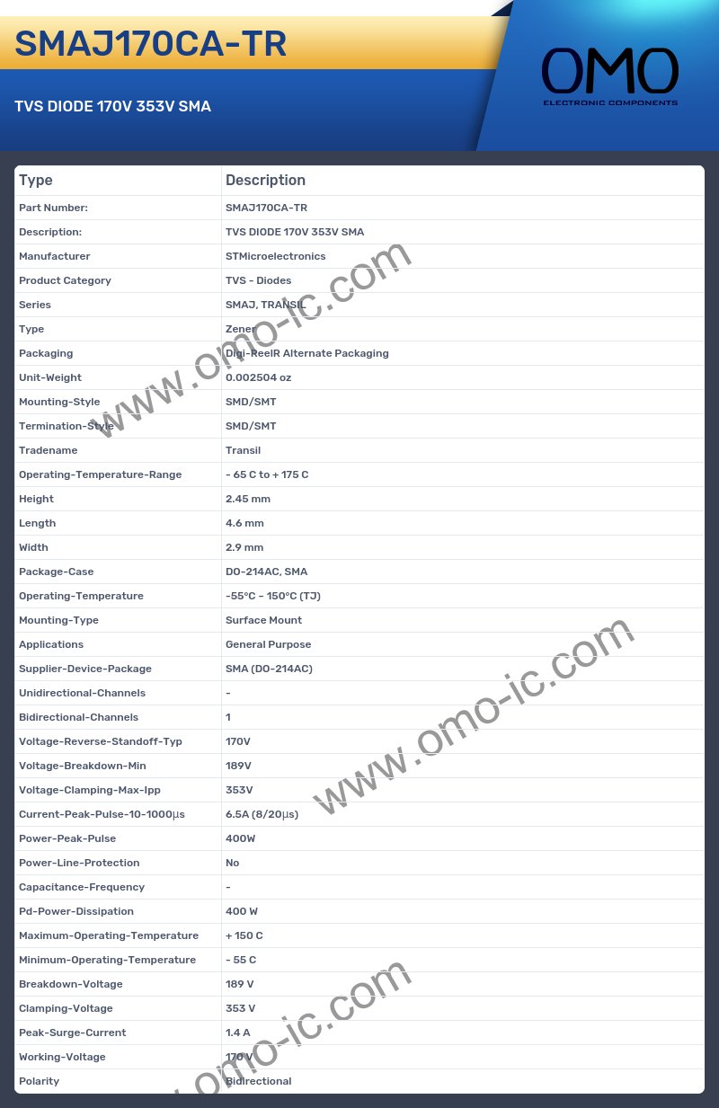 SMAJ170CA-TR