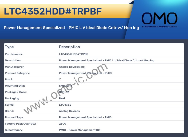 LTC4352HDD#TRPBF