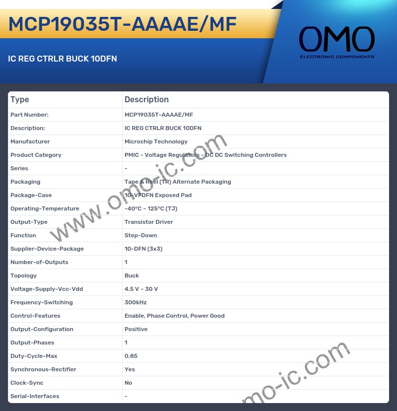 MCP19035T-AAAAE/MF