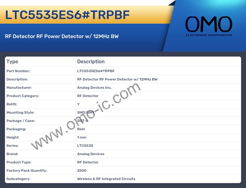 LTC5535ES6#TRPBF
