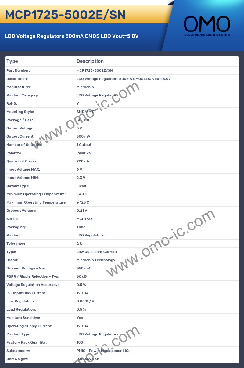 MCP1725-5002E/SN