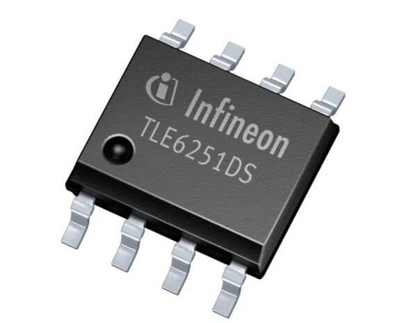 TLE6251DS: Pinout, Applications and Electrical Characteristics