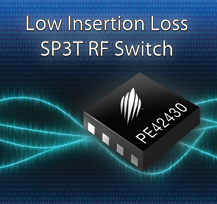 PE42430 SP3T 3 GHz UltraCMOS® RF Switch