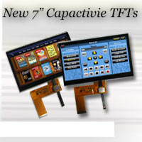7.0" TFT Displays with Capacitive Touch