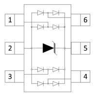 RClamp0504FB TVS Diodes