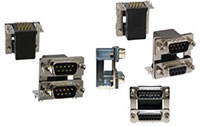 Stacked D-Sub I/O Connectors
