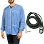 Dual-Wire Static Control Smocks