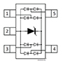 RClamp3354S.TCT TVS Diode