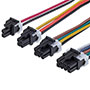 Mini-Fit TPA2 Off-the-Shelf Single-Row Cable Assem